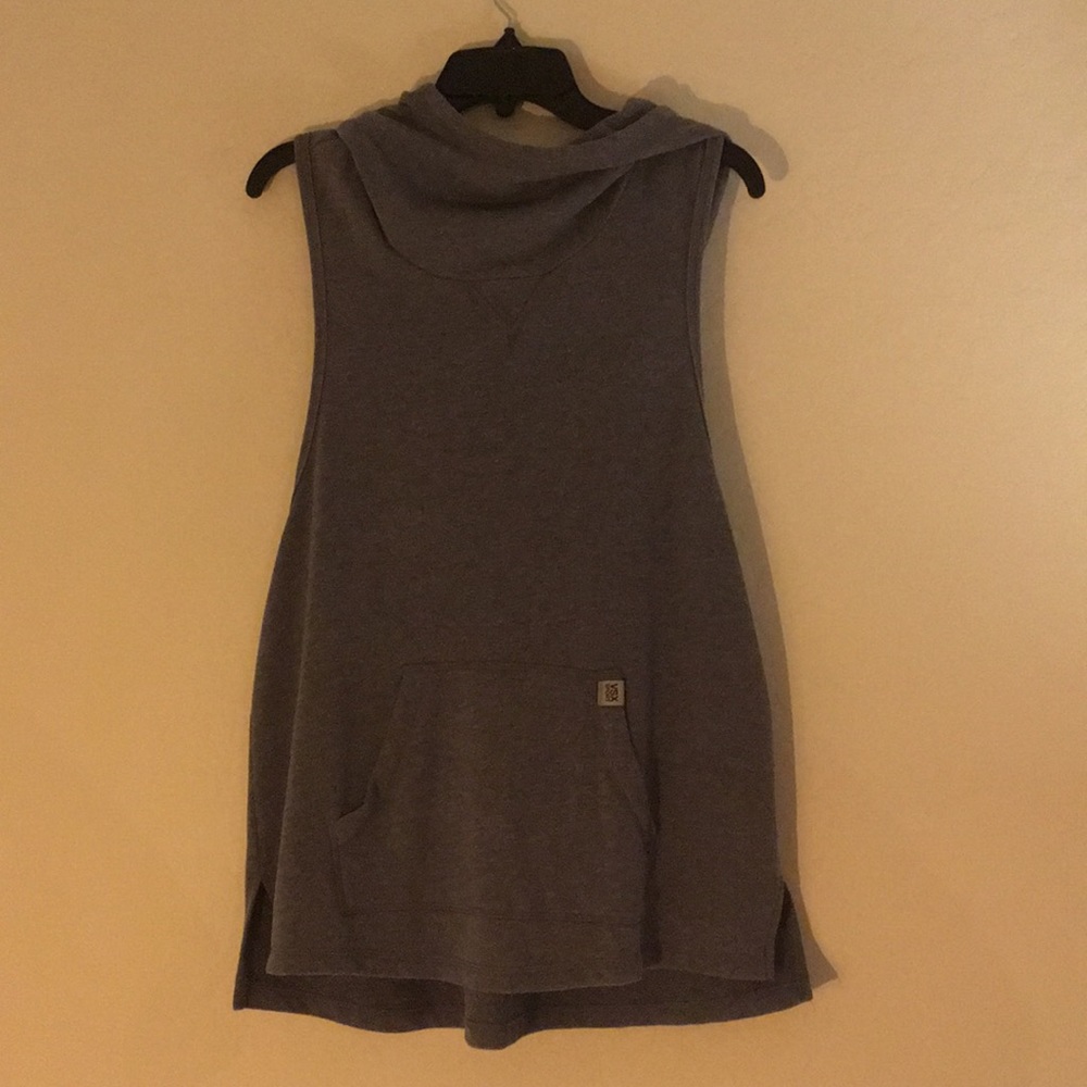 Work out hoodie tank